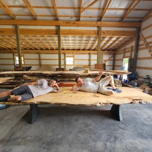 12-17 foot long, 5-7 foot wide conference table